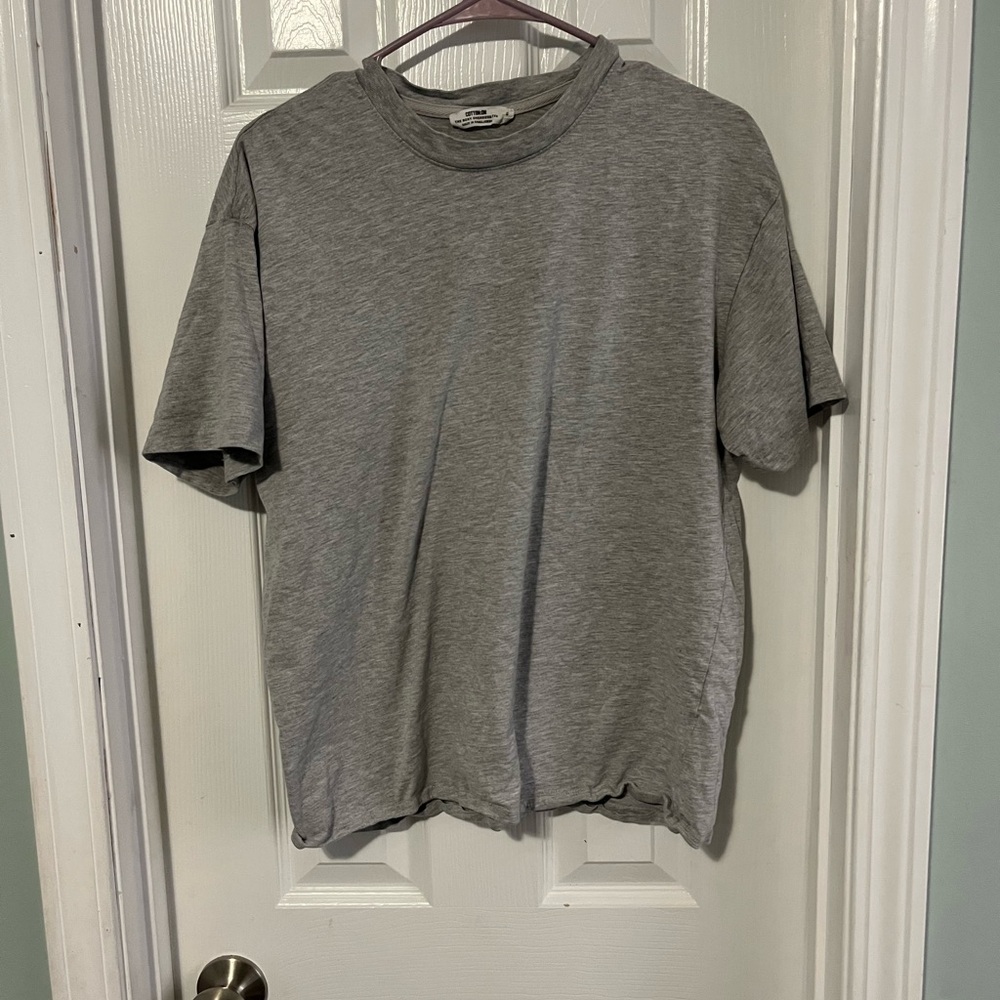 Cotton On Light Gray Short Sleeve Tee